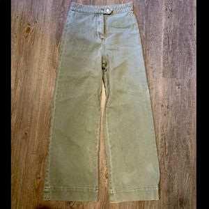 High waisted flare jeans